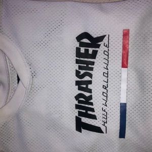 THRASHERxHUF jersey tee